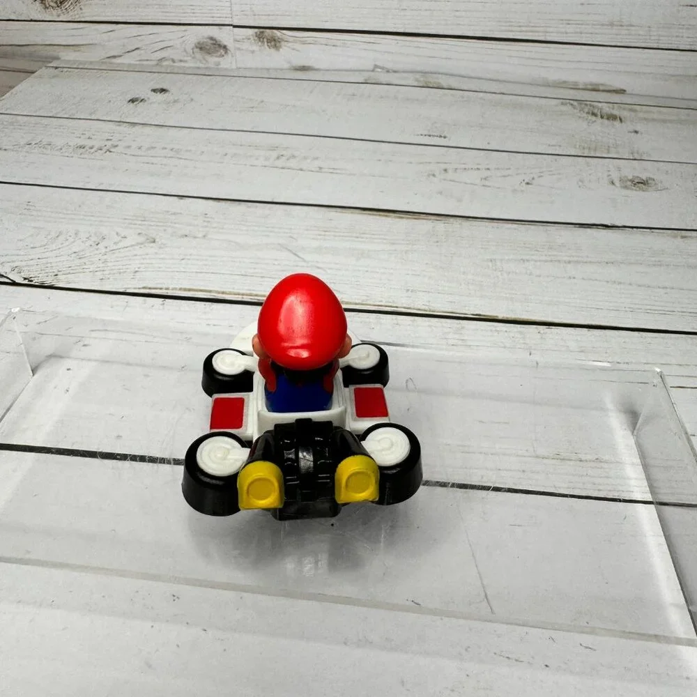 Mario & Luigi Kart Pull Back Cars Nintendo‎ McDonald's Happy Meal Toys Vintage